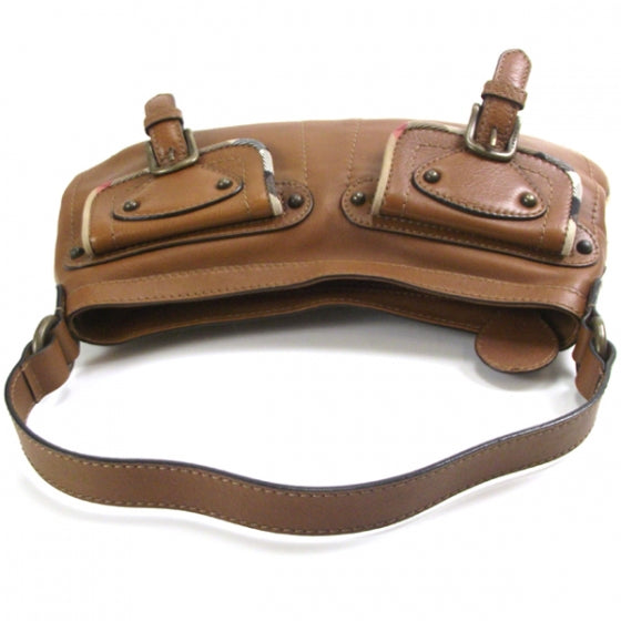 Leather Nova Trim Shoulder Bag