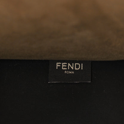 Fendi Vitello King Plexiglass Large Fendi Sunshine Shopper Tote Black 6 of 10