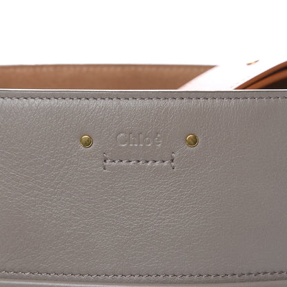 Chloe Smooth Calfskin Small Roy Bucket Bag Motty Grey 10 of 12