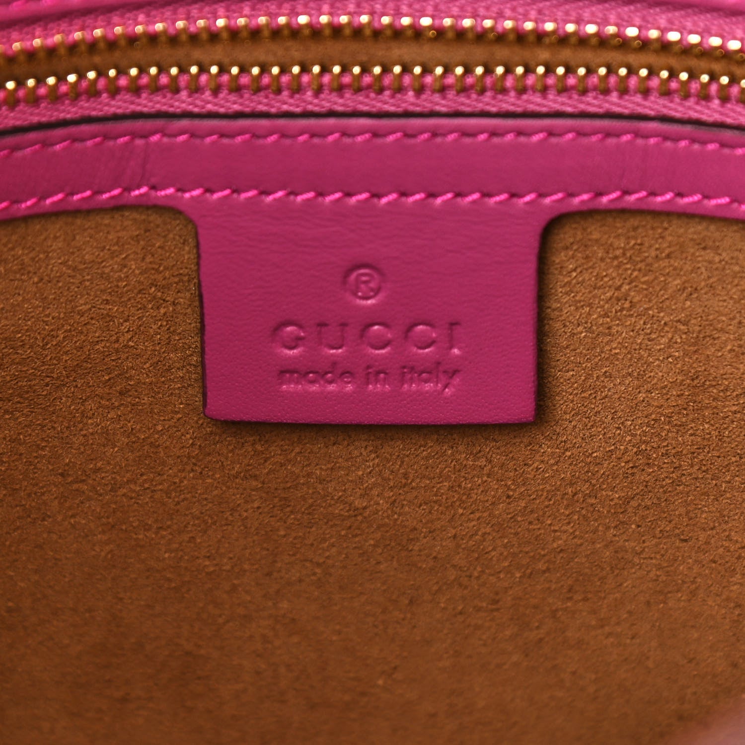 Gucci GG Supreme Monogram Linea A Foldover Tote Beige Hibiscus Red New Rosette 8 of 11