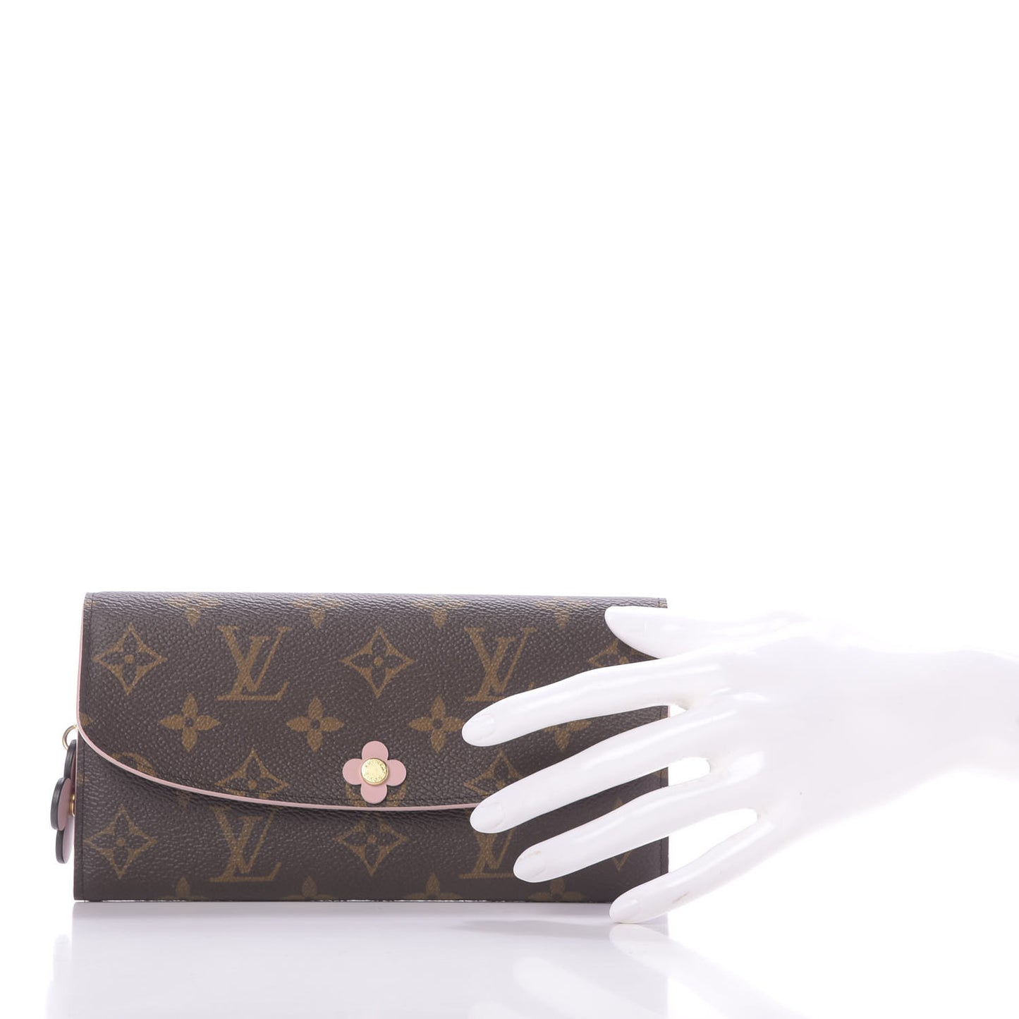 Monogram Bloom Flower Emilie Wallet