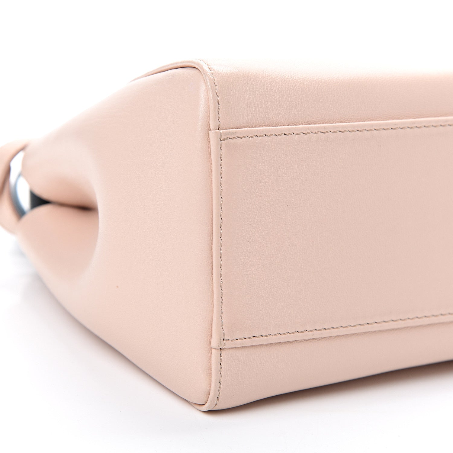 Fendi Nappa Colorblock Mini Peekaboo Iconic Satchel Soap Amazzonia Opal 10 of 11