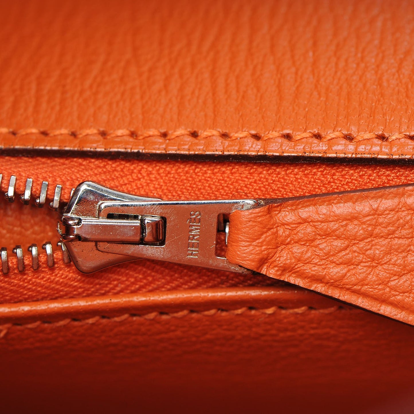 Togo Birkin 35 Orange