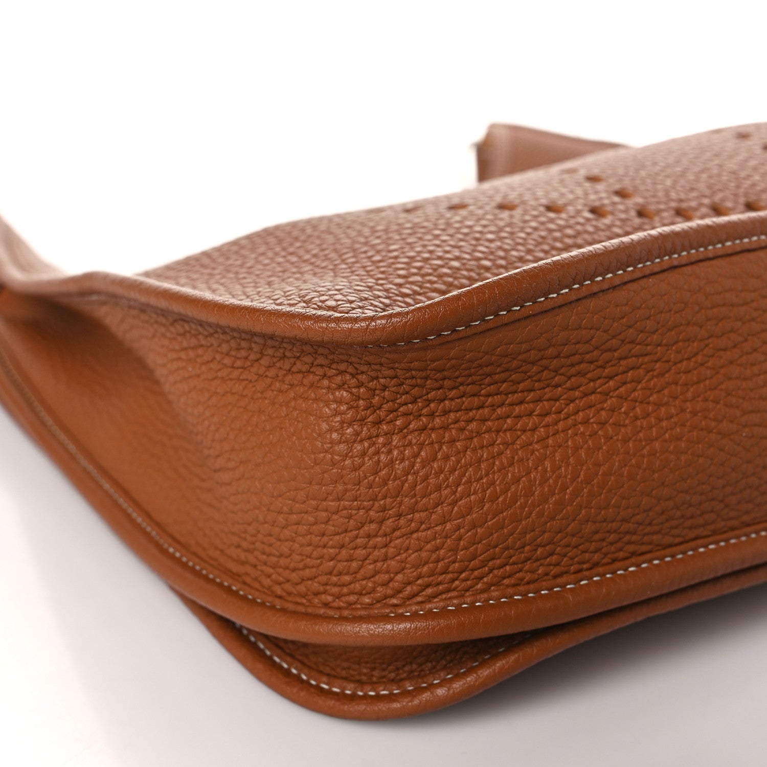 Hermes Taurillon Clemence Evelyne III PM Gold 8 of 10