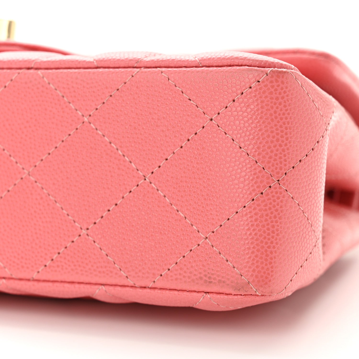 Chanel Caviar Quilted Small Double Flap Pink 12 of 13