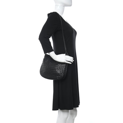 Bottega Veneta Nappa Intrecciato Crossbody Black 2 of 14