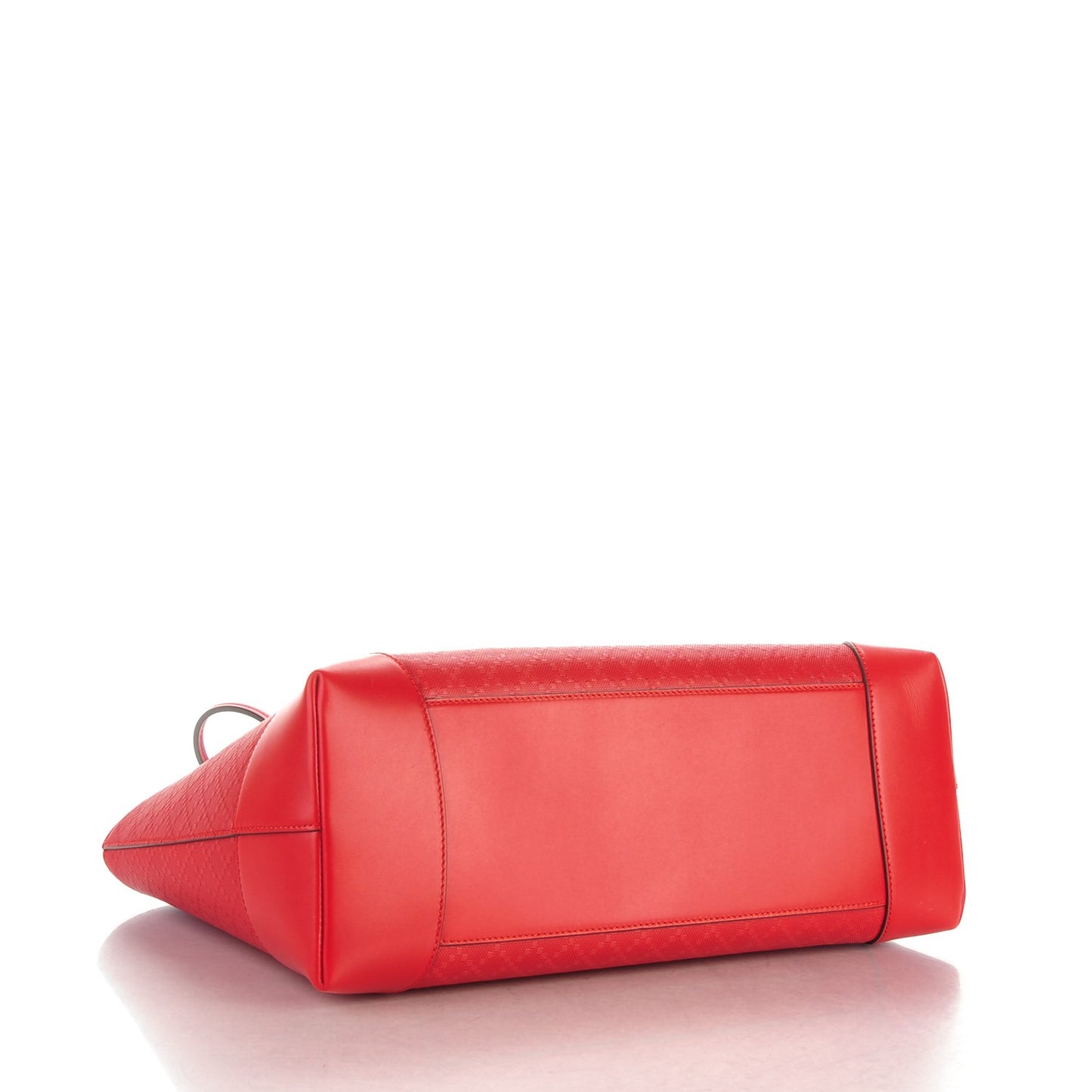 Hilary Lux Bright Diamante Medium Shopper Tote Tabasco