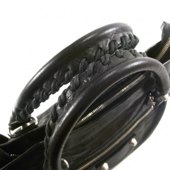 Balenciaga Agneau Town Tote GSH Black 6 of 14