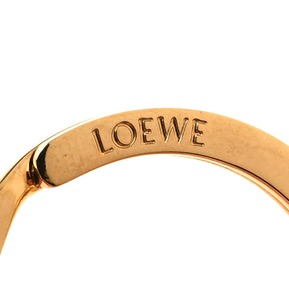 Loewe Calfskin Elephant Charm Orange 4 of 5