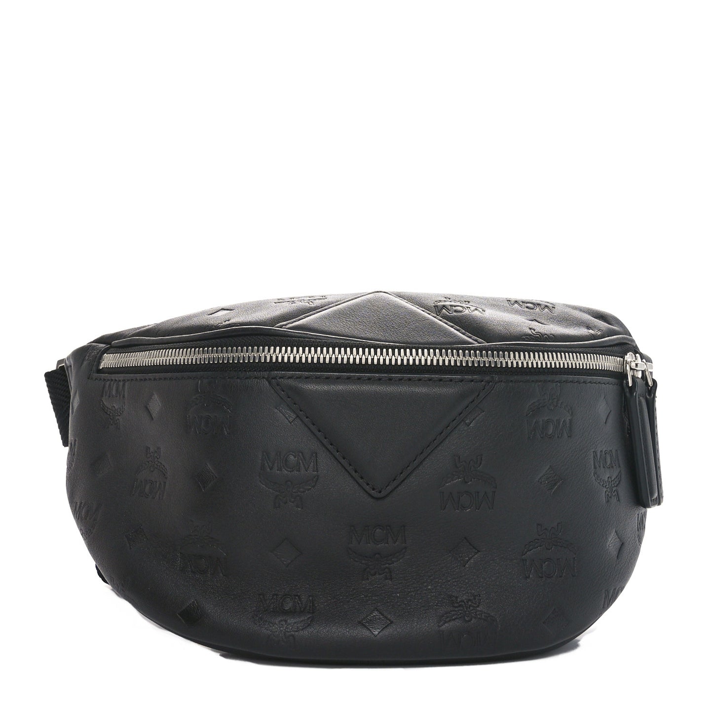 Calfskin Ottomar Monogram Fursten Belt Bag Black