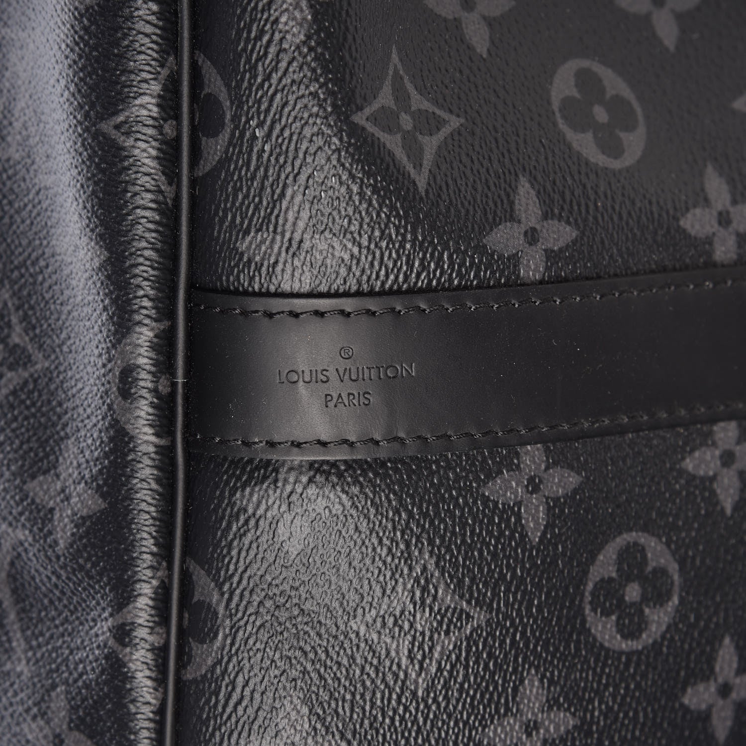 Louis Vuitton Monogram Eclipse Keepall Bandouliere 55 8 of 9