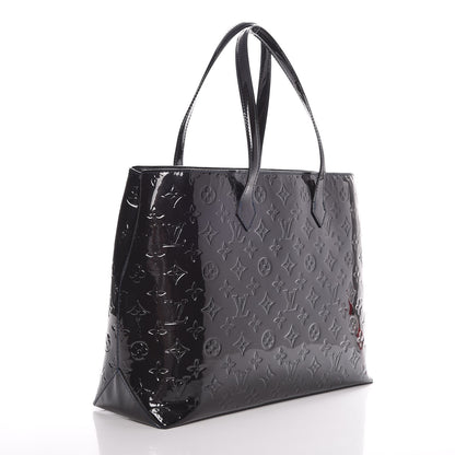 Louis Vuitton Vernis Wilshire MM Blue Infini 3 of 7