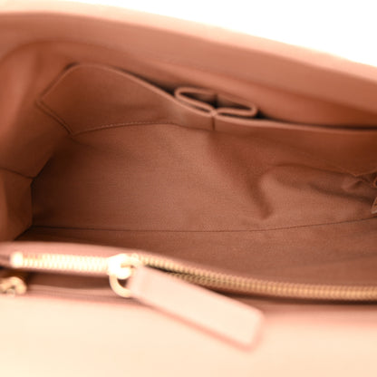 Chanel Caviar Quilted Medium Coco Handle Flap Beige 5 of 10