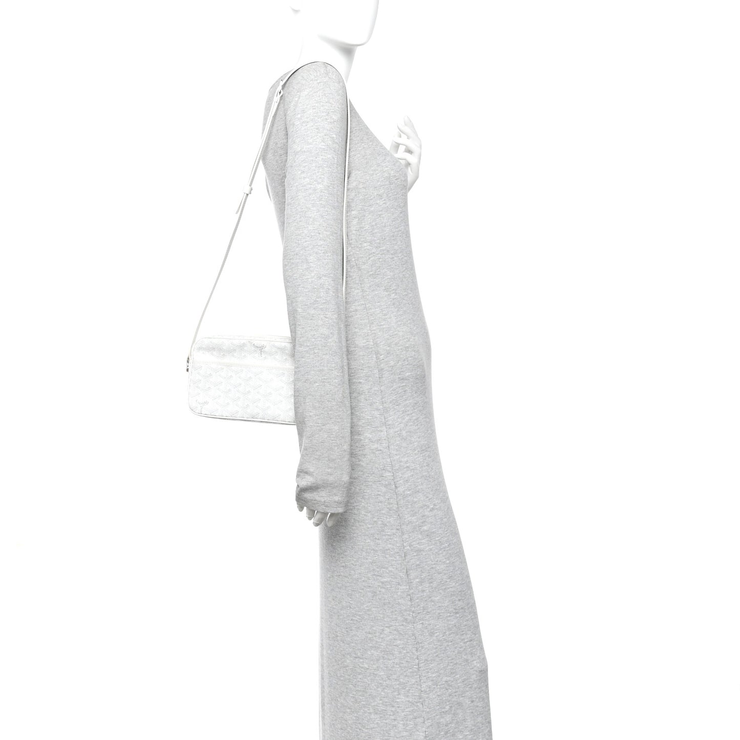 Goyardine Sac Cap Vert White