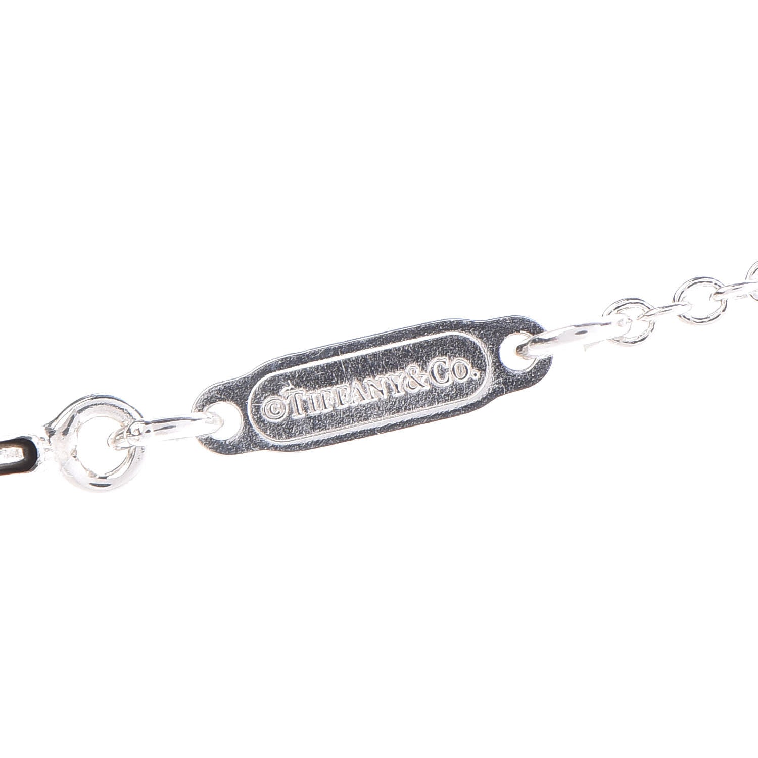Tiffany Sterling Silver Charms Pendant Necklace 4 of 6