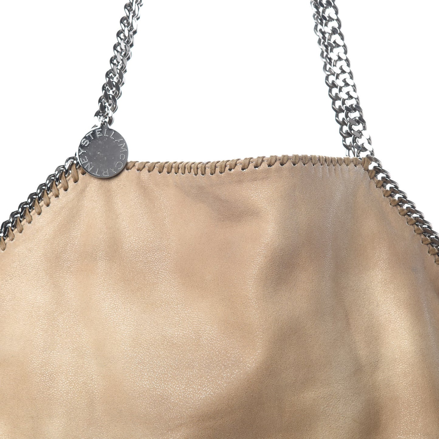 Shaggy Deer Big Falabella Tote Beige