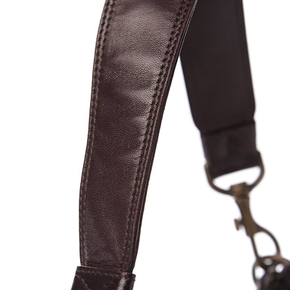 Christian Dior Lambskin Cannage Small Hobo Dark Brown 9 of 11