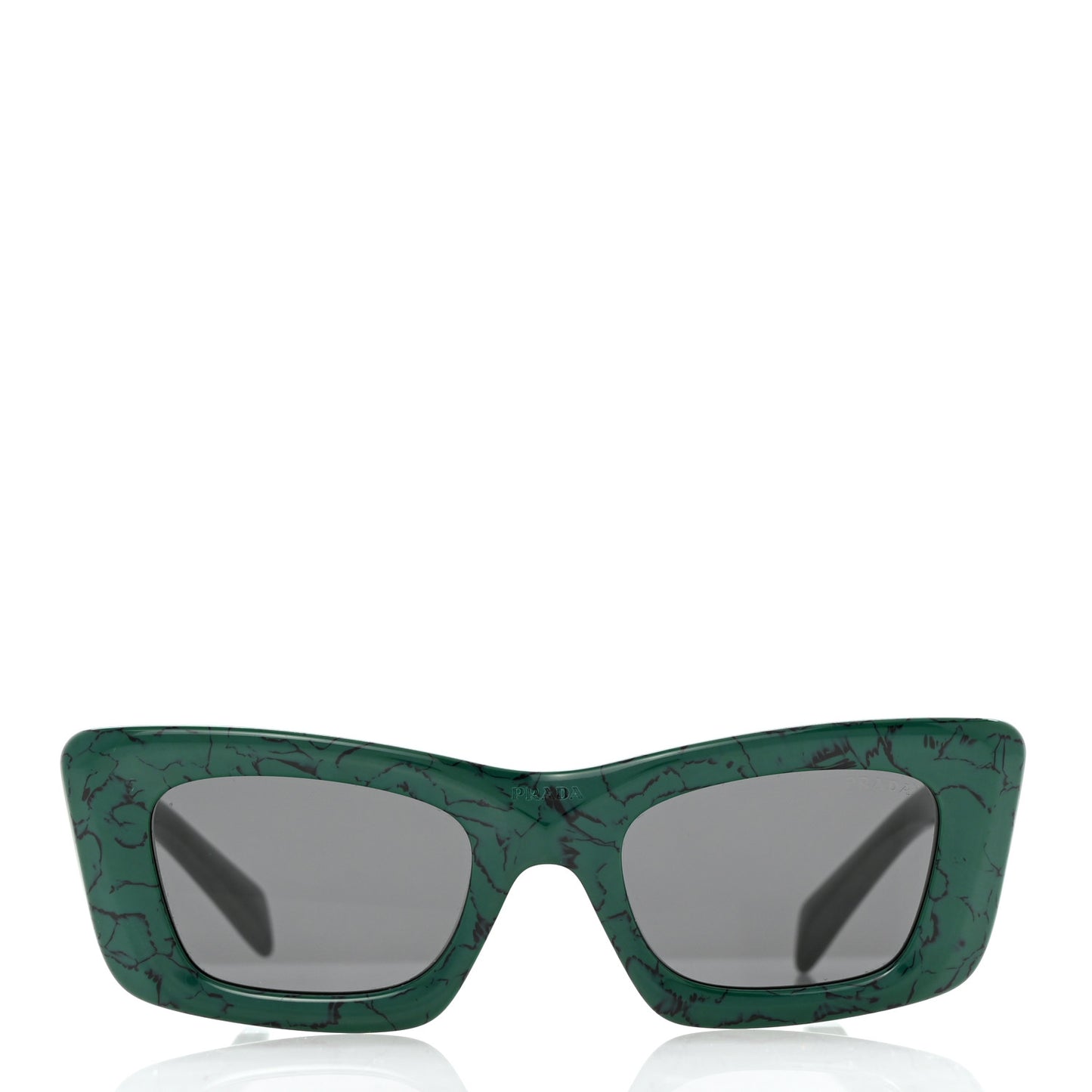 Acetate Symbole Sunglasses SPR 13Z Green Marble