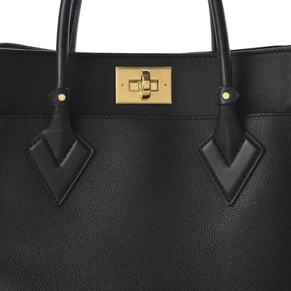 Louis Vuitton Calfskin Monogram Tufting On My Side Black 9 of 9