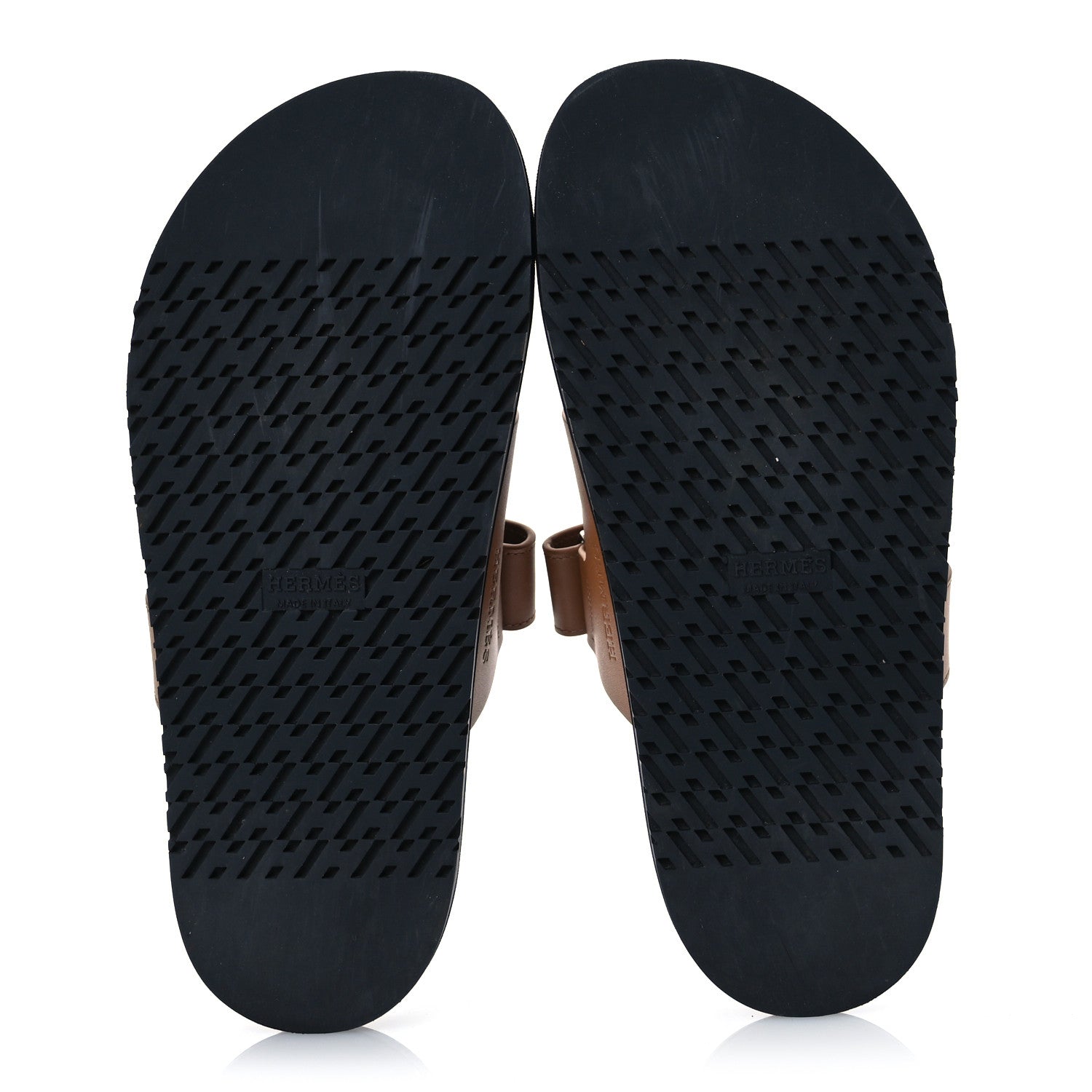 Hermes Calfskin Womens Chypre Sandals 38 Naturel 7 of 13