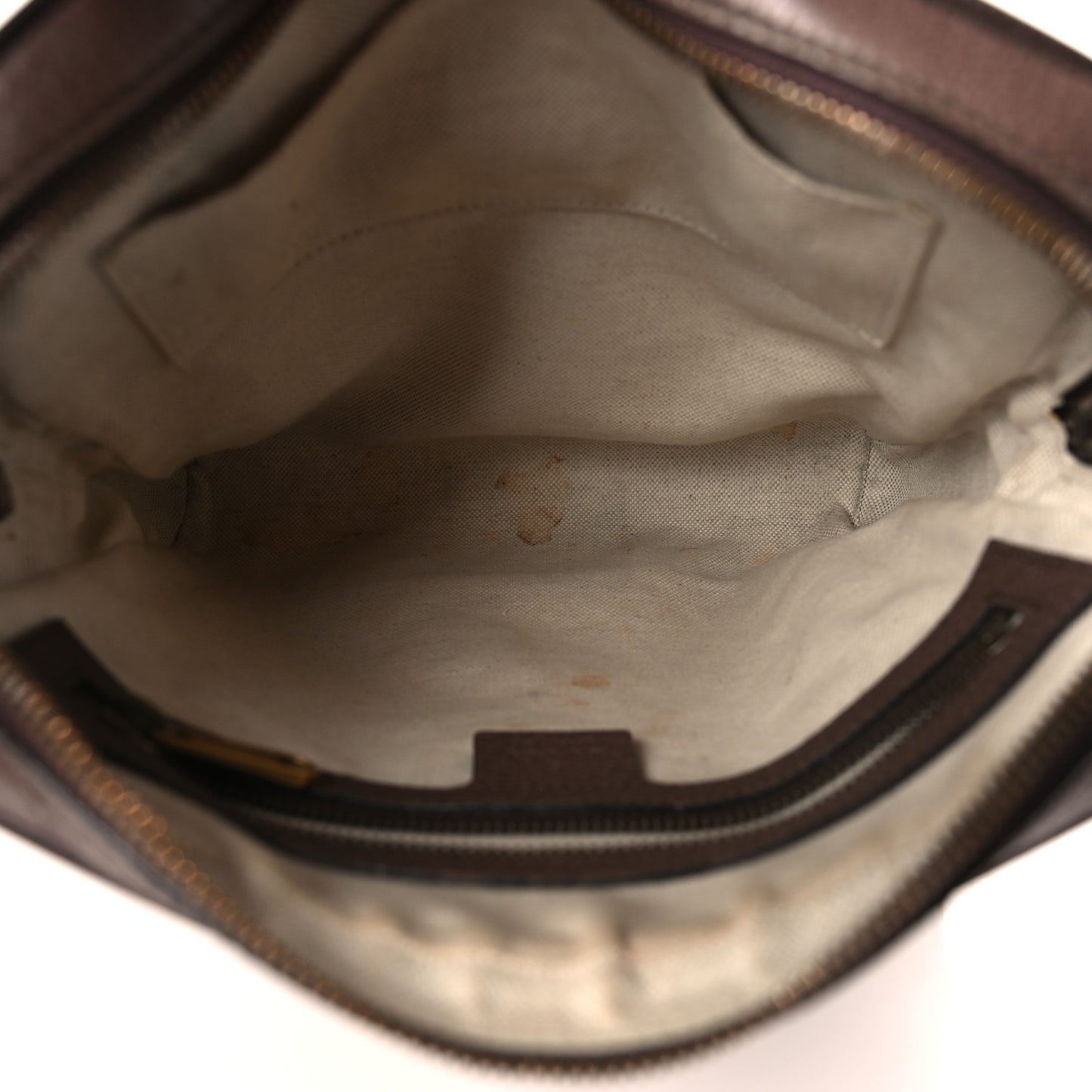 GG Supreme Monogram Web Small Ophidia Messenger Bag Brown