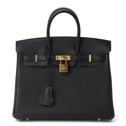 Hermes Togo Birkin 25 Black 1 of 11
