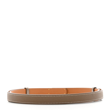 Hermes Epsom Kelly Belt Etoupe 2 of 5