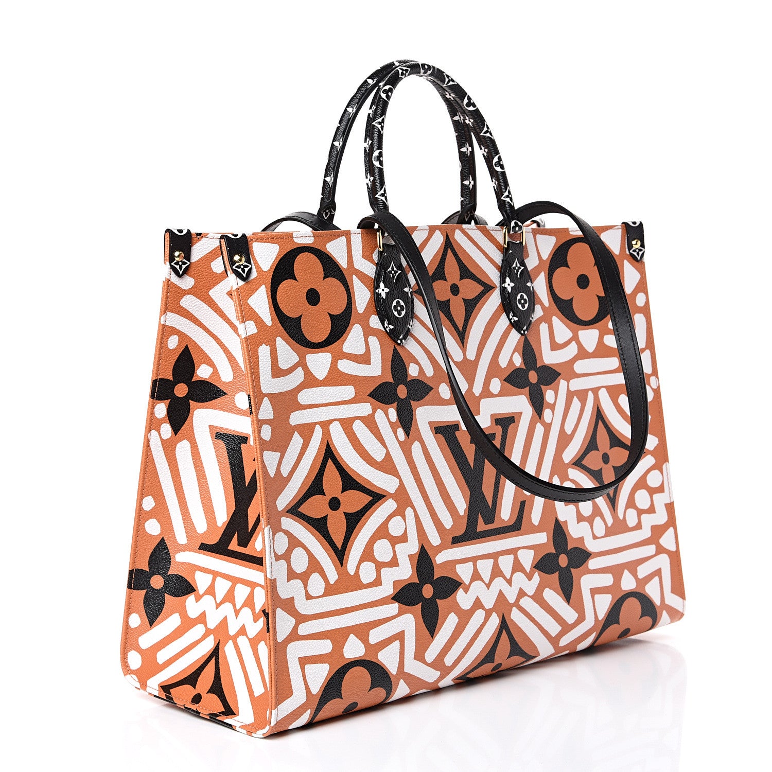 Louis Vuitton Monogram Giant Crafty Onthego GM Crème Caramel 2 of 10