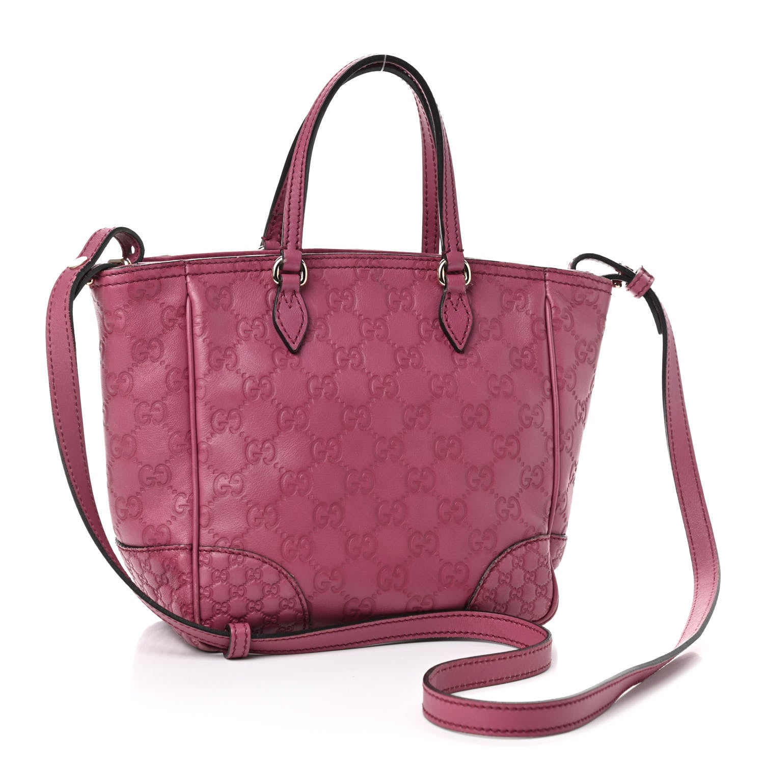 Gucci Guccissima Mini Bree Top Handle Bag Peonia Flower 2 of 14