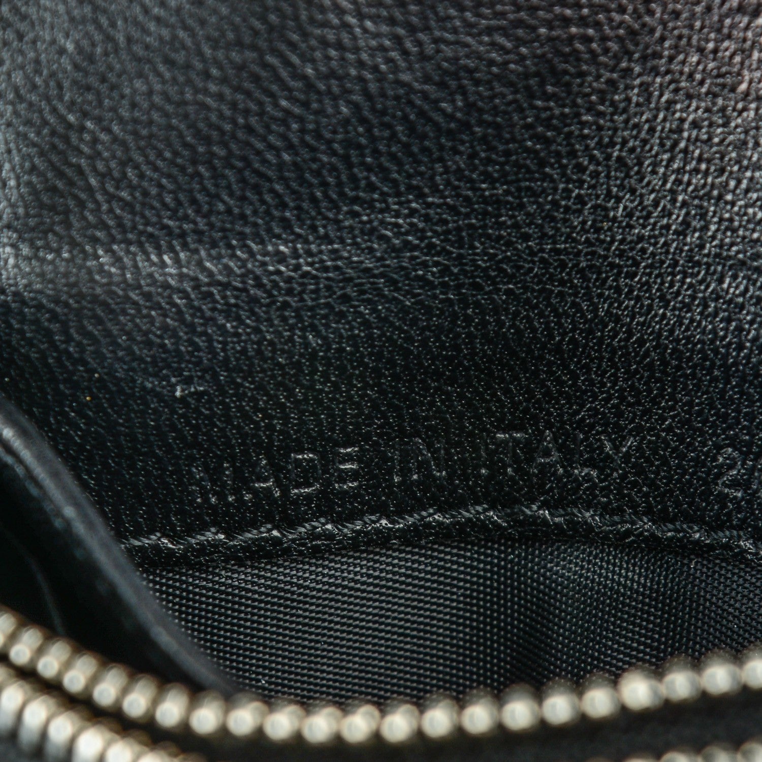 Christian Dior Lambskin Cannage Diorama Compact Wallet Black 7 of 8