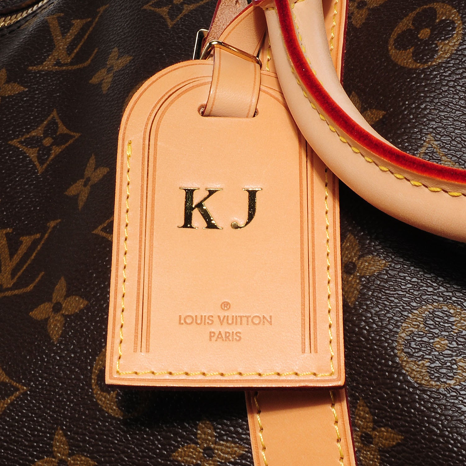 Louis Vuitton Monogram Keepall Bandouliere 60 8 of 8