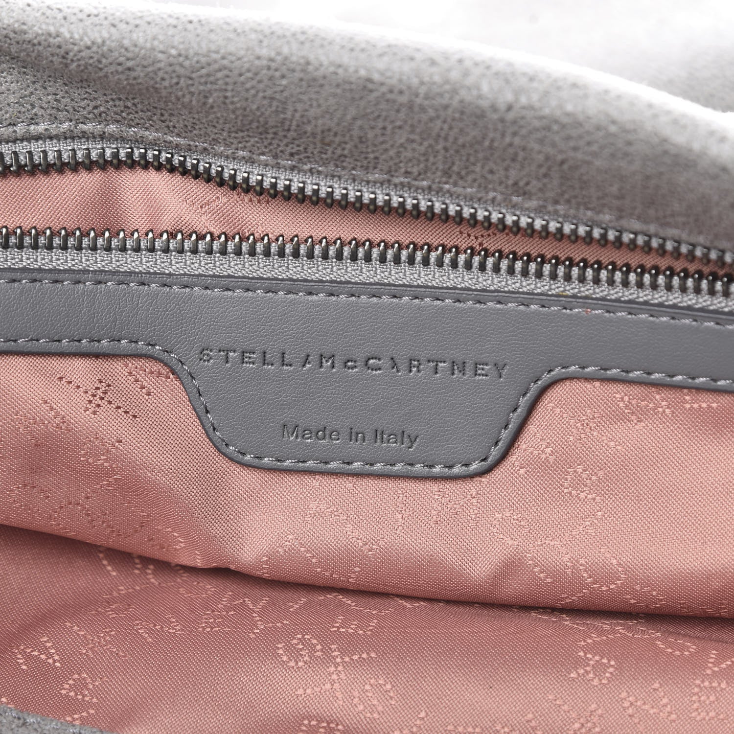 Stella McCartney Shaggy Deer Falabella Fold Over Tote Grey 6 of 10