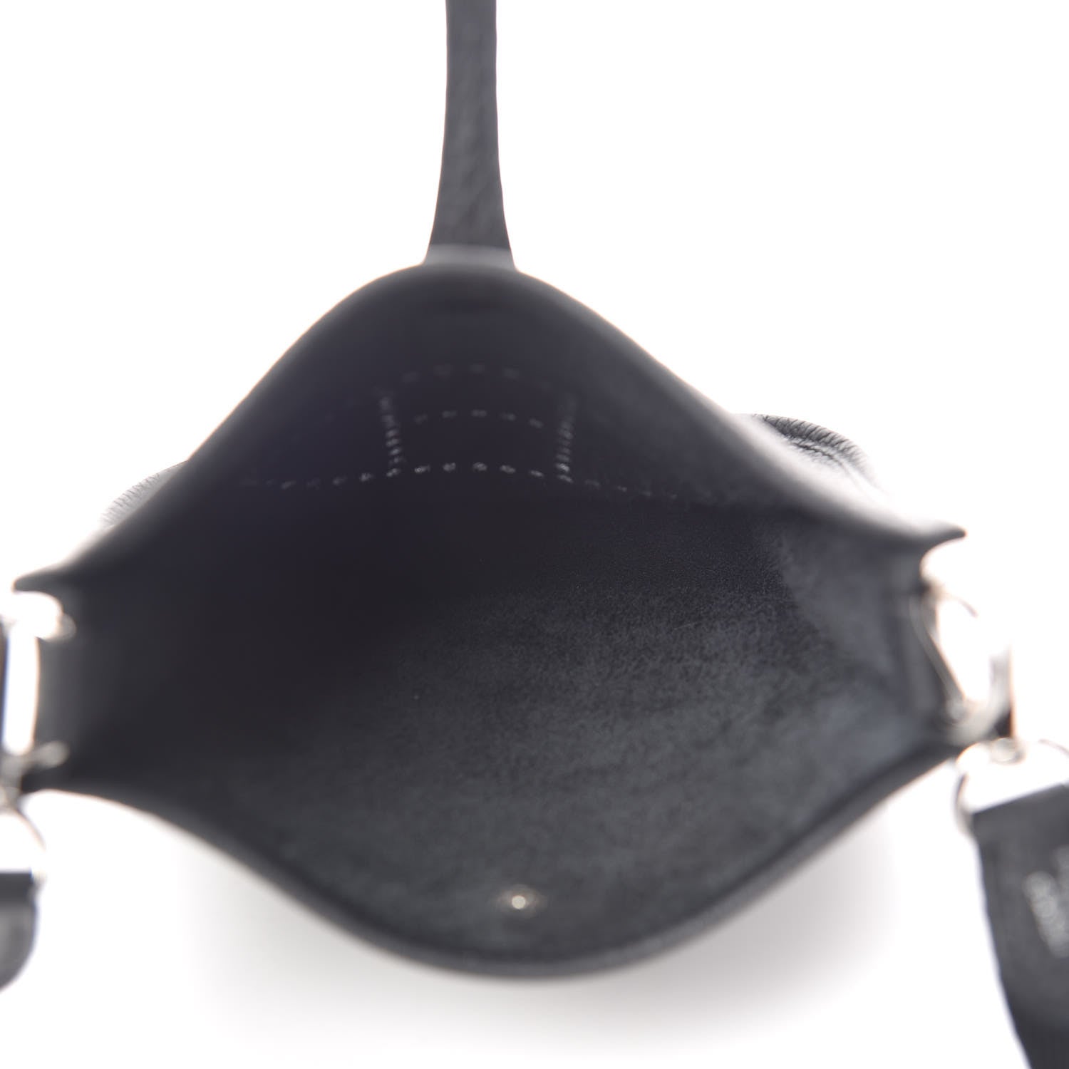 Hermes Taurillon Clemence Evelyne TPM Black 5 of 11
