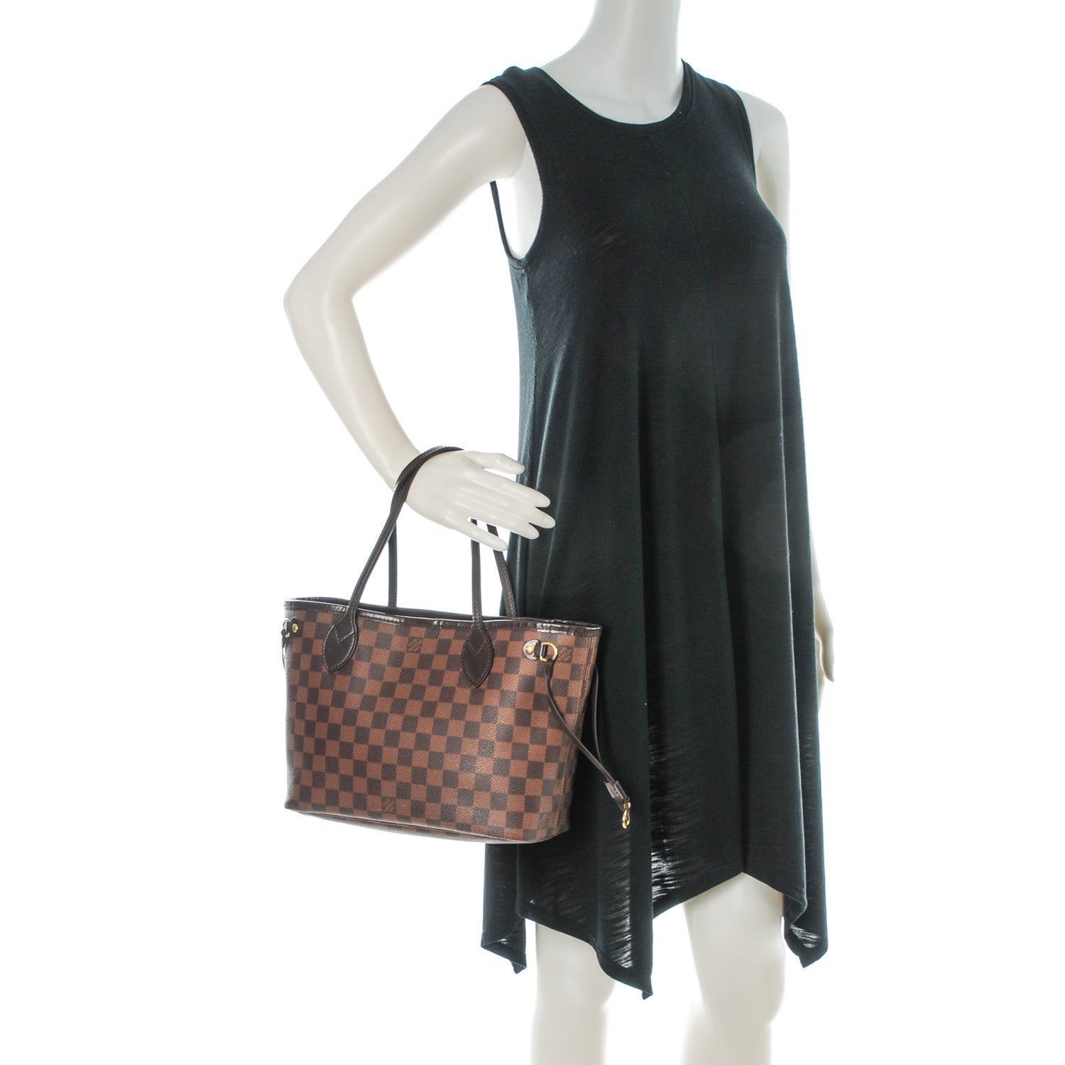Louis Vuitton Damier Ebene Neverfull PM 2 of 7