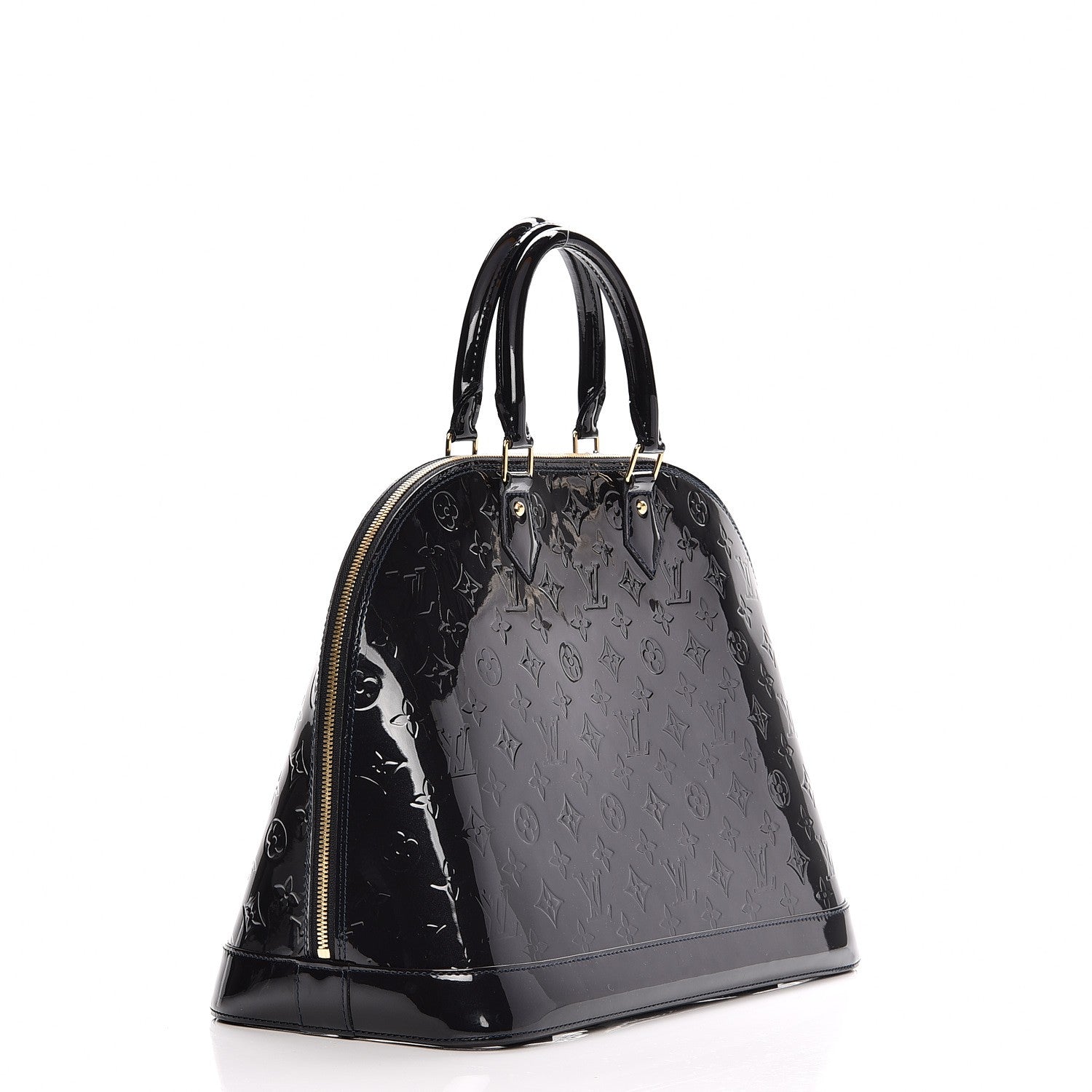 Louis Vuitton Vernis Alma GM Blue Infini 3 of 6