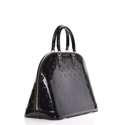 Louis Vuitton Vernis Alma GM Blue Infini 3 of 6