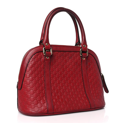 Gucci Soft Microguccissima Mini Dome Bag Rosso 3 of 15