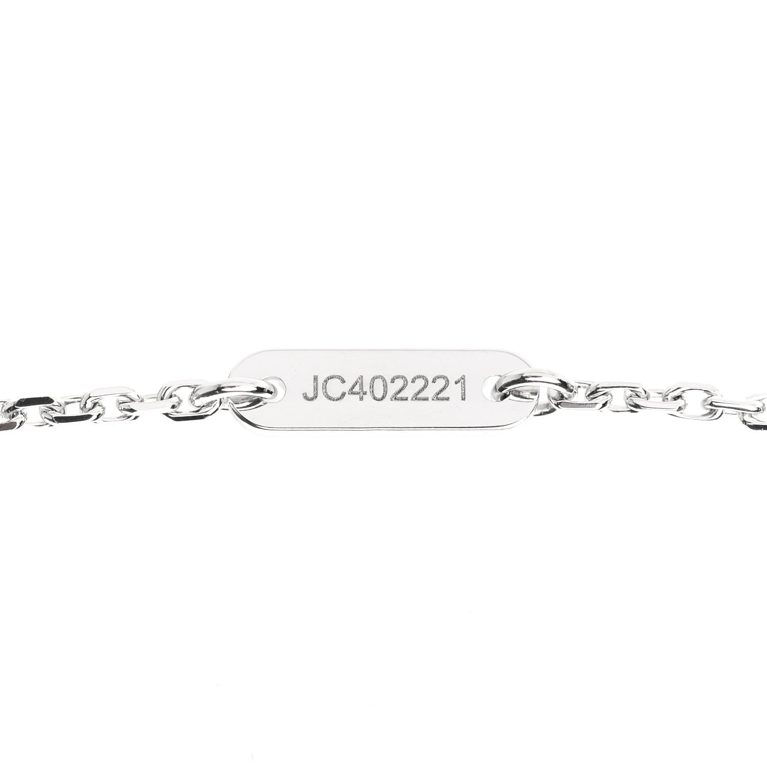 Van Cleef & Arpels 18K White Gold Turquoise Sweet Alhambra Butterfly Pendant Necklace 6 of 7