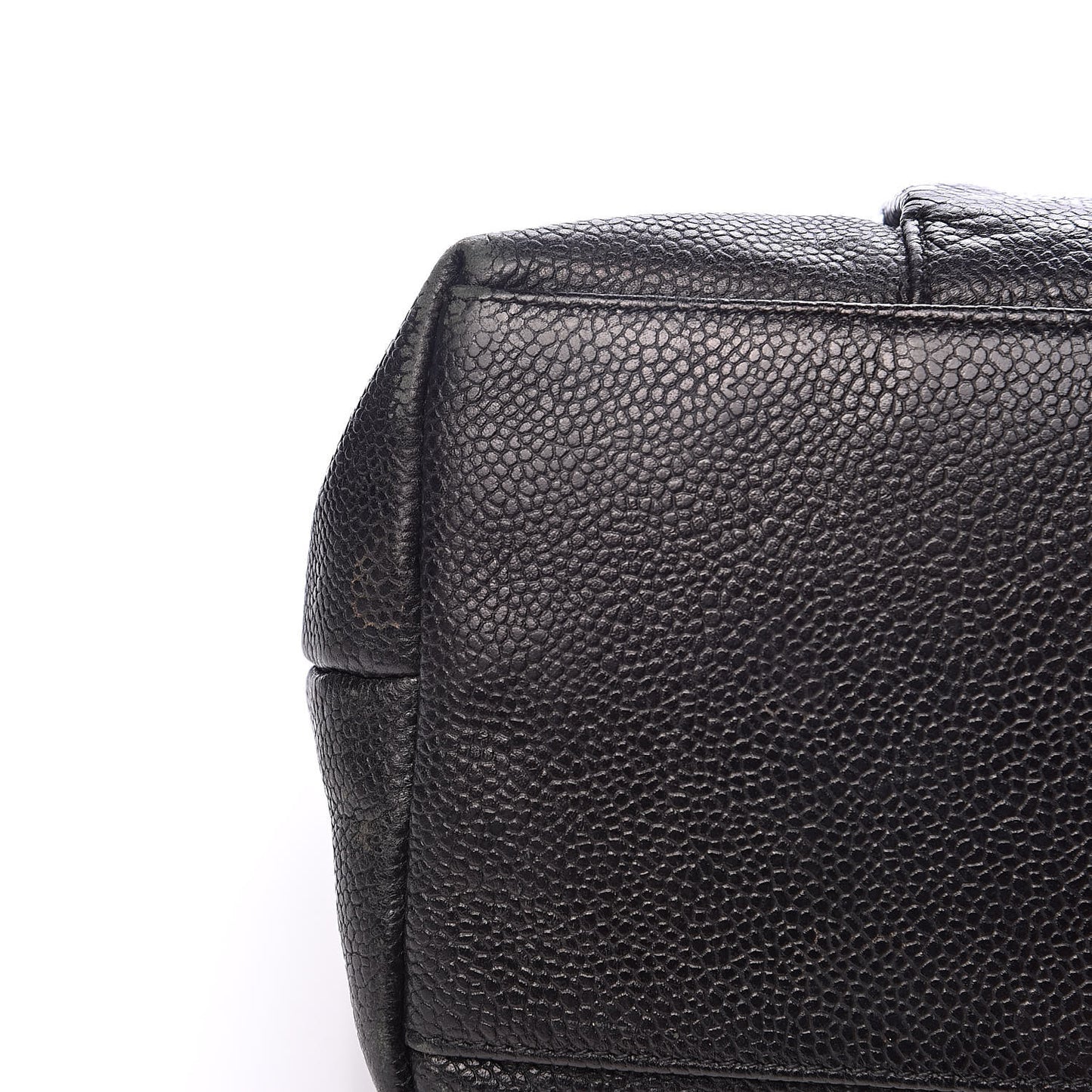 Caviar CC Shoulder Bag Black