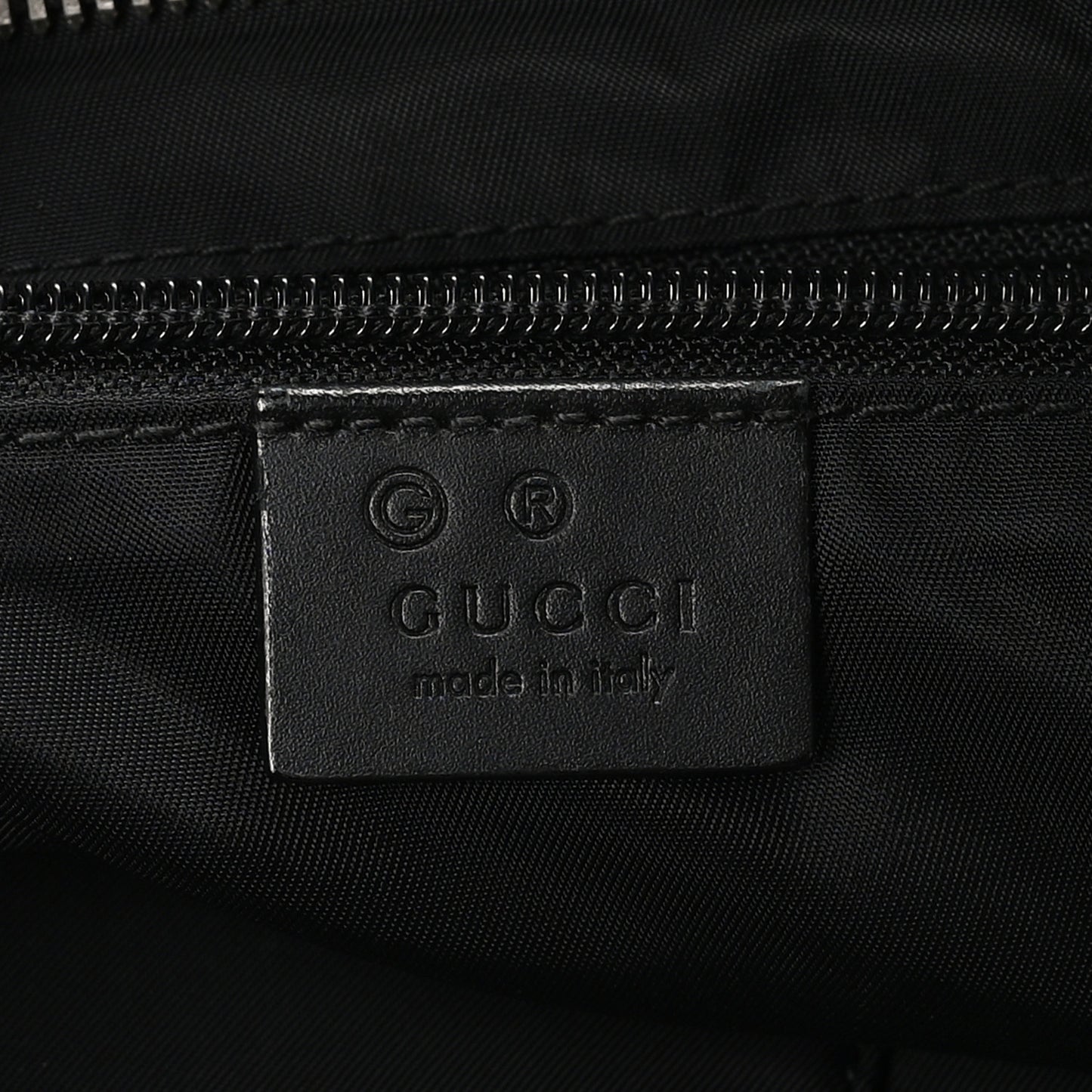 Techno Canvas Web Vertical Tote Black