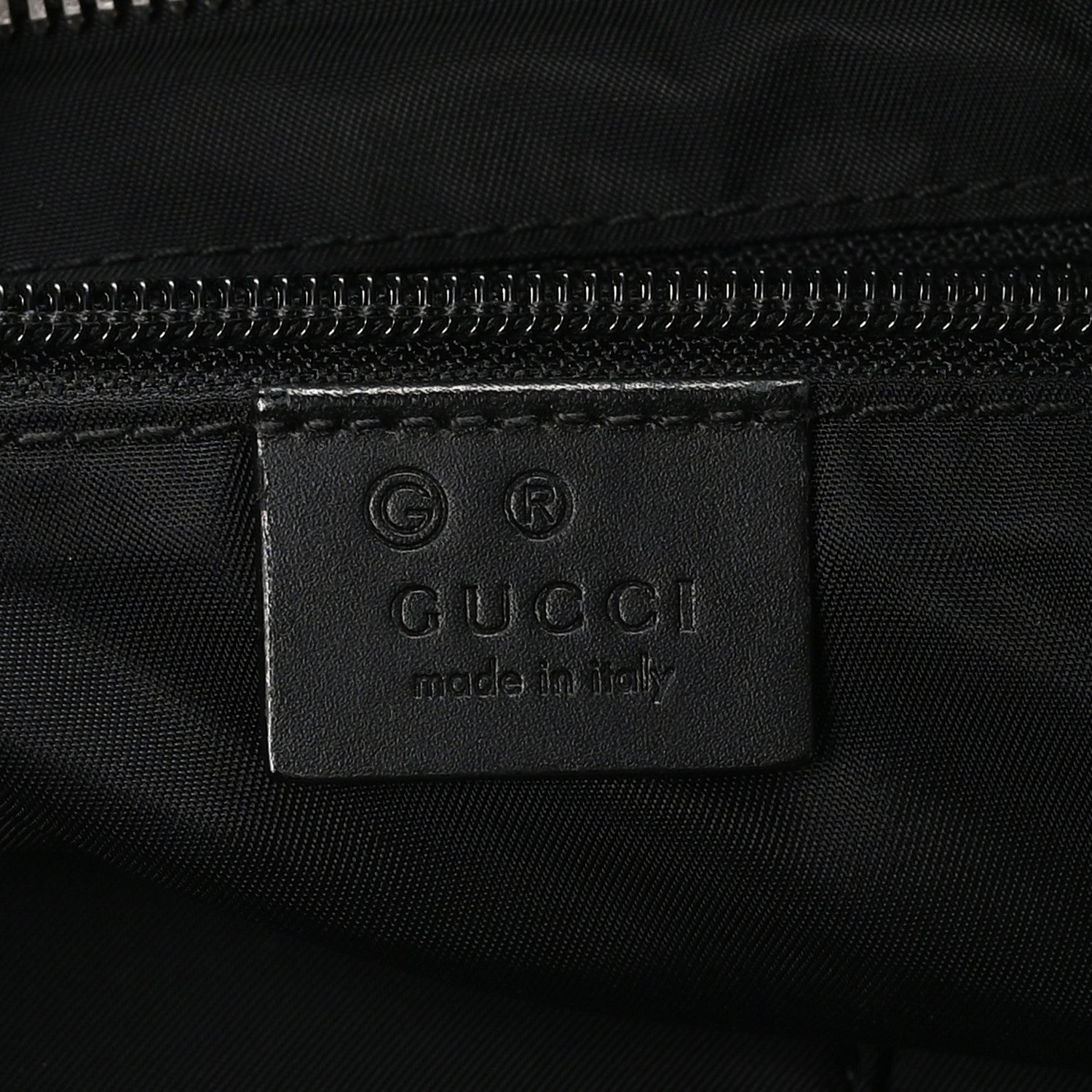 Gucci Techno Canvas Web Vertical Tote Black 6 of 10