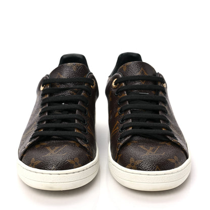 Louis Vuitton Patent Monogram Frontrow Sneakers 37 2 of 8
