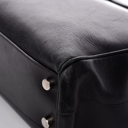 Saint Laurent Calfskin Classic Monogram Shopping Bag Black 10 of 12