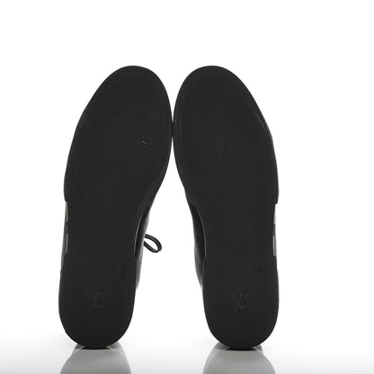 Louis Vuitton Monogram Eclipse Match Up Sneakers 8.5 Black 5 of 9