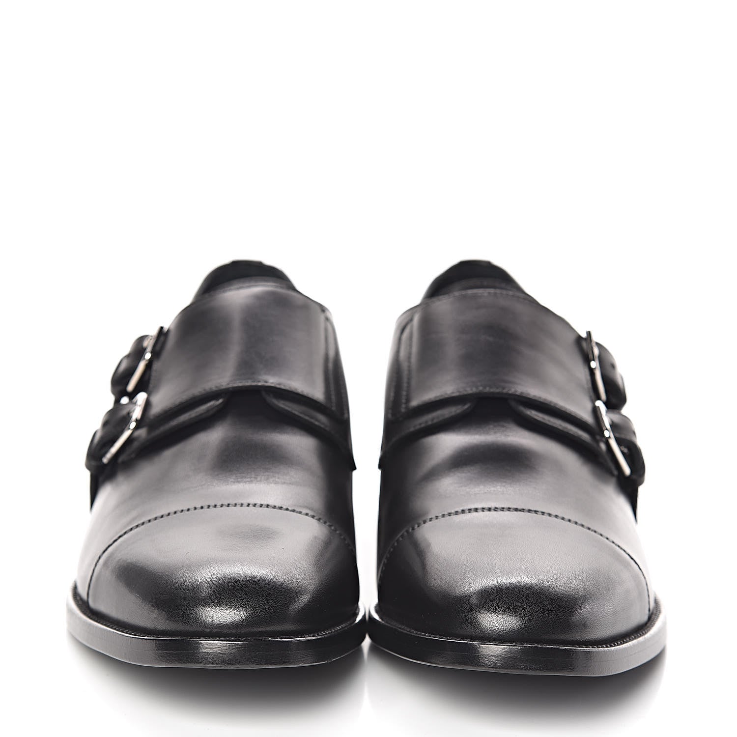 Saint Laurent Calfskin Mens Dylan 20 Monk Oxford 40 Black 2 of 10