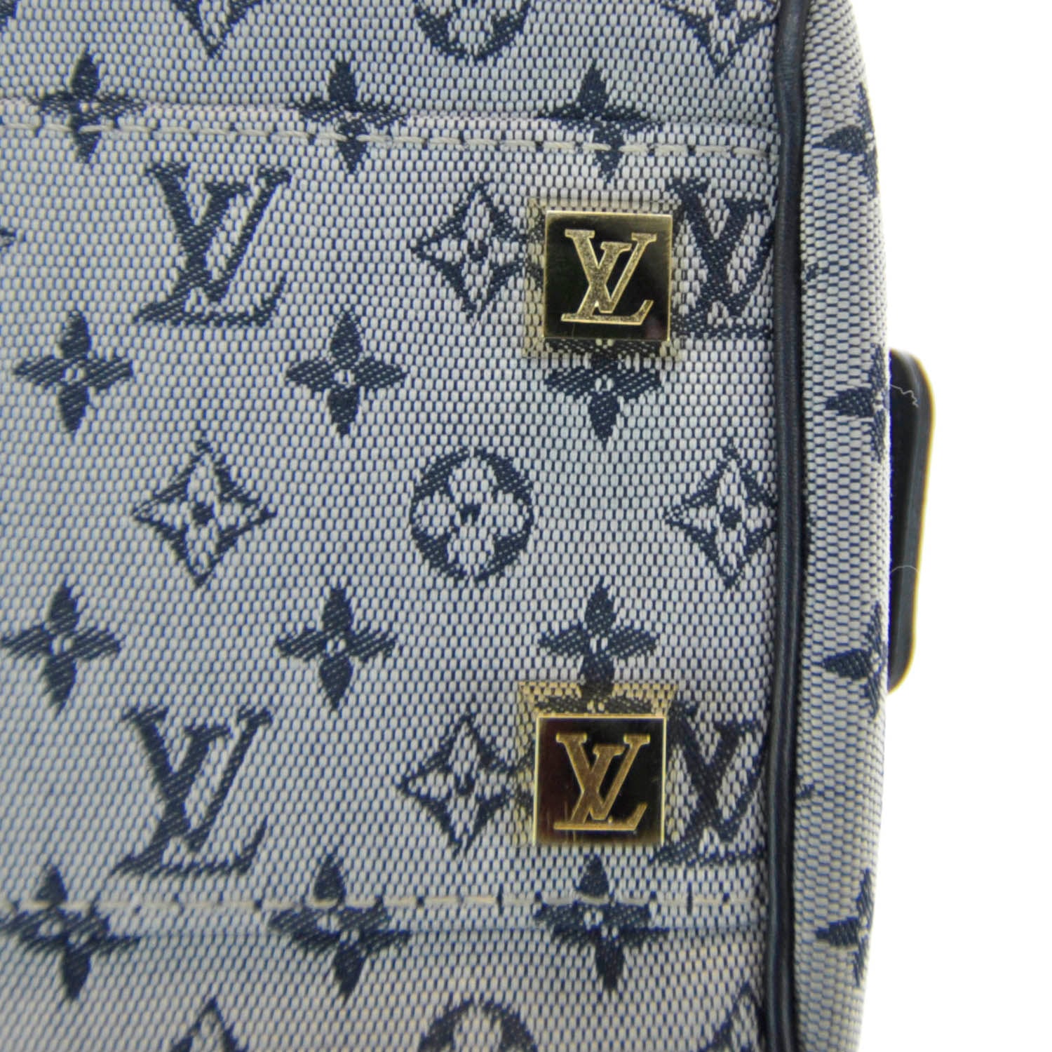 Louis Vuitton Mini Monogram Josephine PM Blue 5 of 7