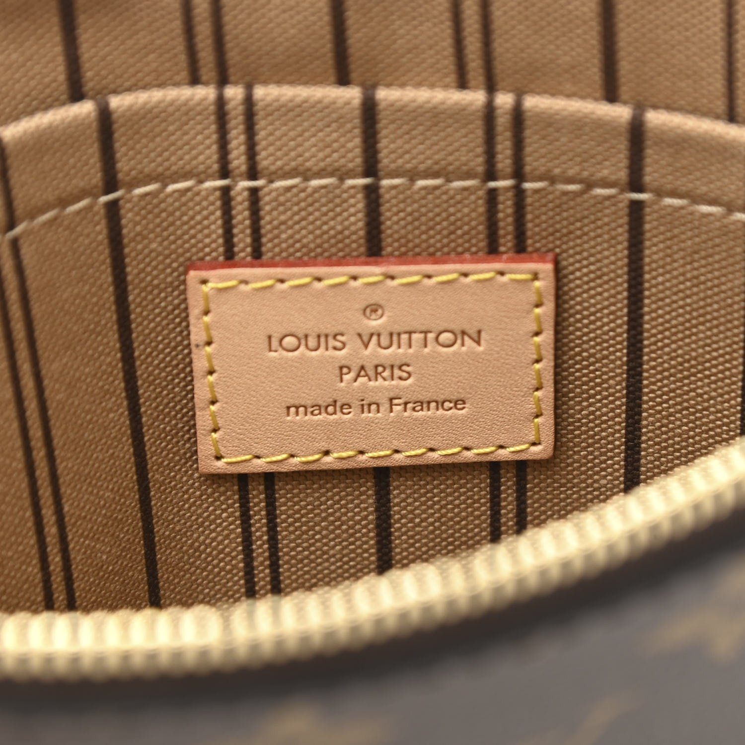 Louis Vuitton Monogram Neverfull MM GM Pochette 6 of 7