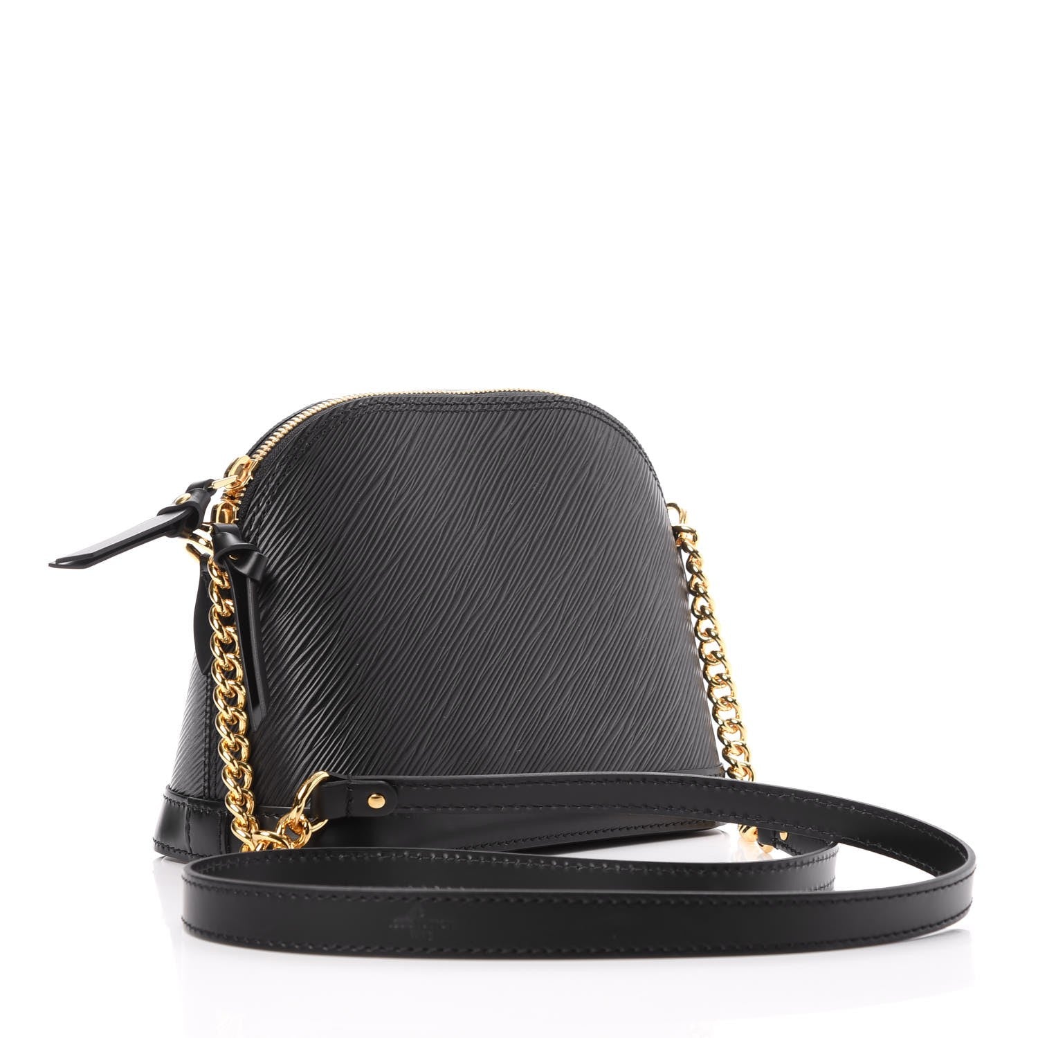 Louis Vuitton Epi Alma Mini Black 4 of 13