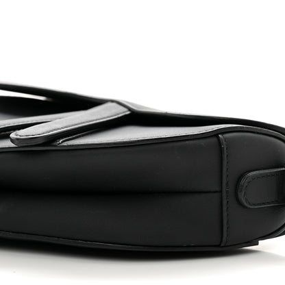 Christian Dior Ultra Matte Calfskin Mini Saddle Bag Black 9 of 9