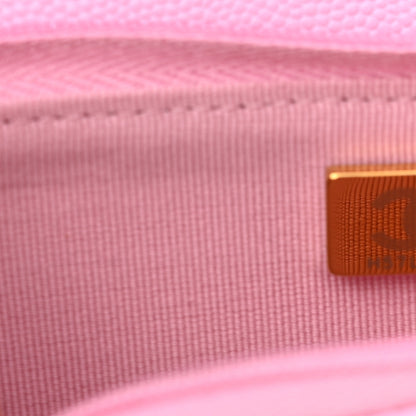 Chanel Caviar Quilted Wallet On Chain WOC Pink 8 of 12
